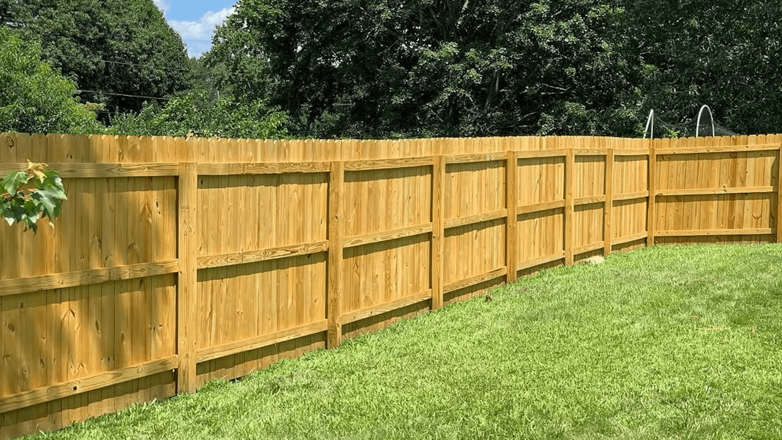 exposed wall and ceiling studs